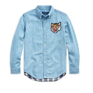 Ralph Laurent Lion Jeans in
Light Blue Jeans, Men's Size Small